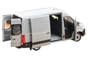 Mercedes Sprinter Pilkas Norev 1:18 183042 Metalas - nuotrauka 2 iš 6