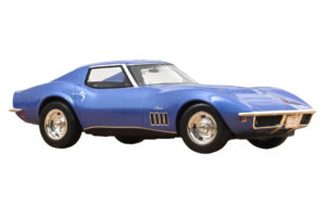 Chevrolet Corvette C3 Le Mans Blue Norev 1:18 189034 Metalas