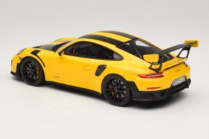 Porsche 911 GT2 RS 991.2 Nurburgring Lap Record Geltonas GT Spirit 1:18 GT972 Derva - nuotrauka 5 iš 6