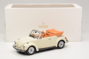 Volkswagen 1303 Kabrioletas Cream White Norev 1:18 188535 Metalas - nuotrauka 6 iš 6