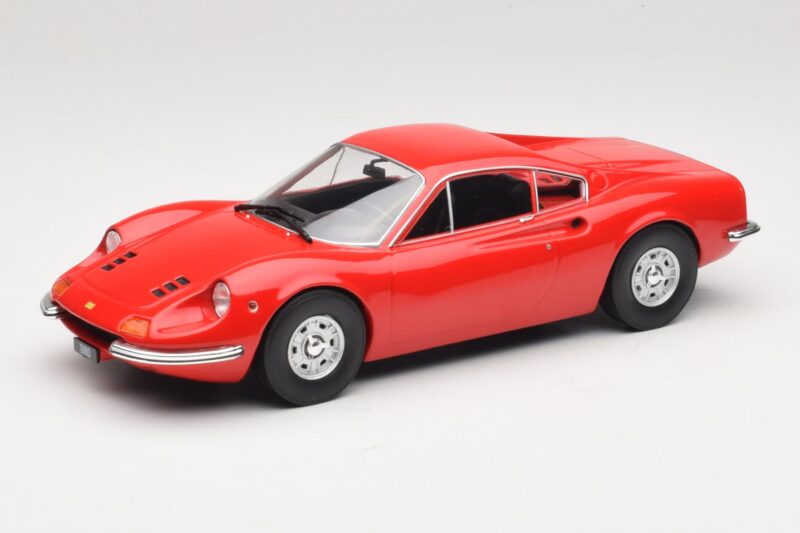 Ferrari Dino 246 GT Raudonas MCG 1:18 MCG18359 Metalas