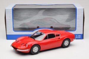 Ferrari Dino 246 GT Raudonas MCG 1:18 MCG18359 Metalas - nuotrauka 6 iš 6