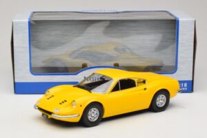 Ferrari Dino 246 GT Geltonas MCG 1:18 MCG18168 Metalas - nuotrauka 6 iš 6