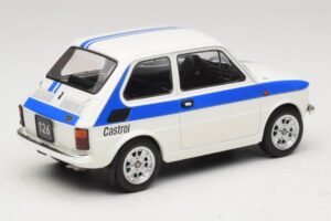 Fiat 126 Castrol Livery Baltas Mėlynas MCG 1:18 MCG18666 Metalas - nuotrauka 2 iš 6