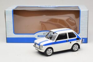 Fiat 126 Castrol Livery Baltas Mėlynas MCG 1:18 MCG18666 Metalas - nuotrauka 6 iš 6
