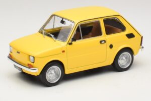 Fiat 126 Geltonas MCG 1:18 MCG18667 Metalas