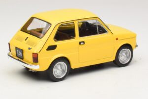 Fiat 126 Geltonas MCG 1:18 MCG18667 Metalas - nuotrauka 5 iš 6