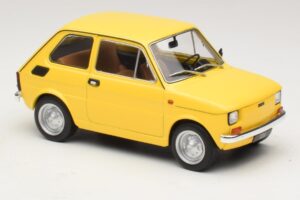 Fiat 126 Geltonas MCG 1:18 MCG18667 Metalas - nuotrauka 6 iš 6