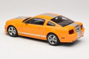 Ford Mustang GT S197 Grabber Orange Metallic AUTOart 1:18 73117-A1 Metalas - nuotrauka 7 iš 8