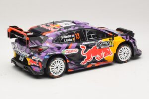 Ford Puma Rally1 #13 G. Munster / L. Louka Rally Monte Carlo 2025 IXO 1:18 18RMC231B Metalas - nuotrauka 2 iš 6