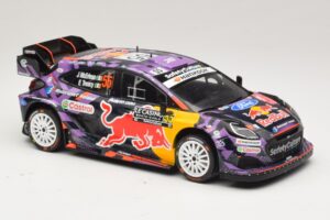 Ford Puma Rally1 #55 J. McErlean / E. Treacy Rally Monte Carlo 2025 IXO 1:18 18RMC231A Metalas - nuotrauka 4 iš 6