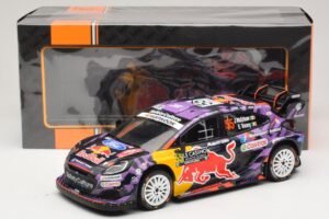 Ford Puma Rally1 #55 J. McErlean / E. Treacy Rally Monte Carlo 2025 IXO 1:18 18RMC231A Metalas - nuotrauka 6 iš 6