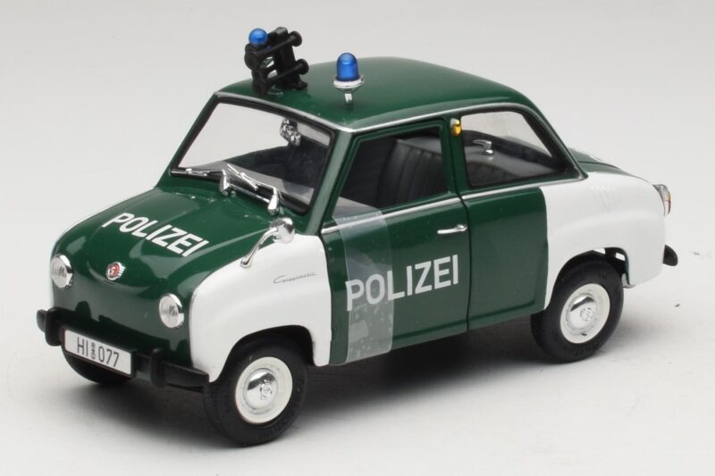 Goggomobil T250 Policija Revell 1:18 08976-R1 Metalas