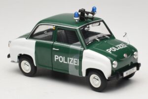 Goggomobil T250 Policija Revell 1:18 08976-R1 Metalas - nuotrauka 4 iš 6