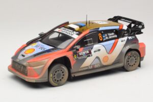 Hyundai i20 N Rally1 #8 O. Tanak / M. Jarveoja Safari Rally Kenya 2025 IXO 1:18 18RMC247A Metalas