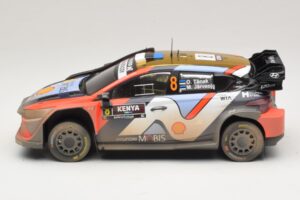 Hyundai i20 N Rally1 #8 O. Tanak / M. Jarveoja Safari Rally Kenya 2025 IXO 1:18 18RMC247A Metalas - nuotrauka 3 iš 6