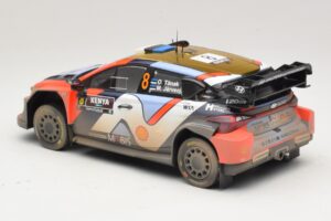 Hyundai i20 N Rally1 #8 O. Tanak / M. Jarveoja Safari Rally Kenya 2025 IXO 1:18 18RMC247A Metalas - nuotrauka 5 iš 6