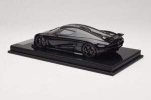 Koenigsegg Regera Juodas Anglies Pluošto Paketas FrontiArt 1:18 F079-179 Derva - nuotrauka 5 iš 7
