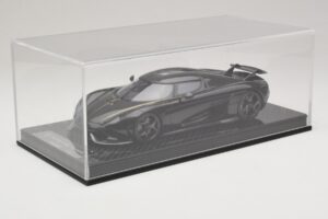 Koenigsegg Regera Juodas Anglies Pluošto Paketas FrontiArt 1:18 F079-179 Derva - nuotrauka 6 iš 7