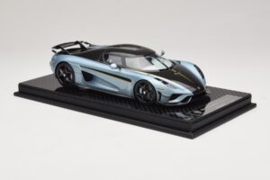 Koenigsegg Regera Mėlynas Anglies Pluošto Paketas FrontiArt 1:18 F079-173 Derva - nuotrauka 4 iš 7