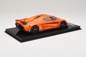 Koenigsegg Regera Oranžinis Anglies Pluošto Paketas FrontiArt 1:18 F071-153 Derva - nuotrauka 2 iš 7