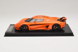 Koenigsegg Regera Oranžinis Anglies Pluošto Paketas FrontiArt 1:18 F071-153 Derva - nuotrauka 3 iš 7