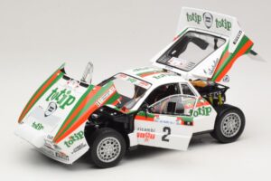 Lancia 037 #2 A. Bettega / M. Perissinot Rally San Marino 1984 Kyosho 1:18 08306F Metalas - nuotrauka 2 iš 8