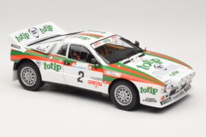 Lancia 037 #2 A. Bettega / M. Perissinot Rally San Marino 1984 Kyosho 1:18 08306F Metalas - nuotrauka 6 iš 8
