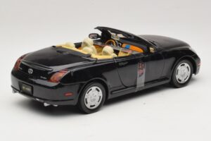 Lexus SC430 Kabrioletas Juodas Motormax 1:18 73119 Metalas - nuotrauka 2 iš 6