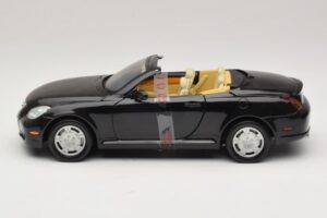 Lexus SC430 Kabrioletas Juodas Motormax 1:18 73119 Metalas - nuotrauka 3 iš 6