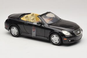 Lexus SC430 Kabrioletas Juodas Motormax 1:18 73119 Metalas - nuotrauka 4 iš 6
