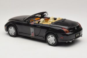Lexus SC430 Kabrioletas Juodas Motormax 1:18 73119 Metalas - nuotrauka 5 iš 6