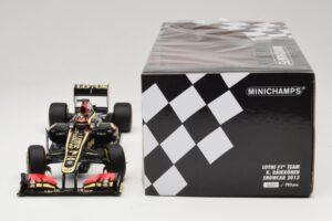 Lotus F1 Team E21 #7 K. Raikkonen Showcar 2013 Minichamps 1:18 110130077 Metalas - nuotrauka 6 iš 7