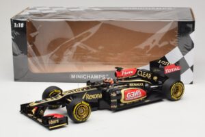 Lotus F1 Team E21 #7 K. Raikkonen Showcar 2013 Minichamps 1:18 110130077 Metalas - nuotrauka 7 iš 7