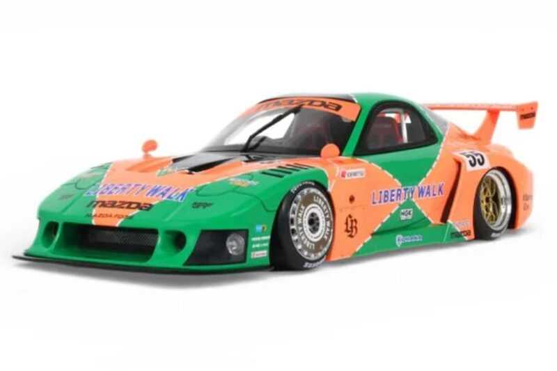 Mazda RX-7 FD3S LB-Works LB Super Silhouette Renown Bi-Color GT Spirit 1:18 Mazda RX-7 FD3S LB-Works LB Super Silhouette Renown Bi-Color GT Spirit 1:18 GT568 Derva