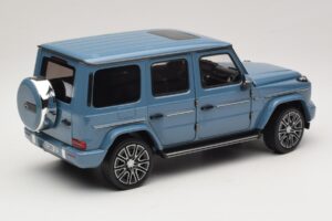 Mercedes G-Class W465 Vintage Blue Norev 1:18 183034 Metalas - nuotrauka 2 iš 6