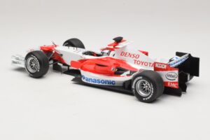 Panasonic Toyota Racing TF106 #11 J. Trulli 2006 Minichamps 1:18 AM59558L Metalas - nuotrauka 5 iš 7