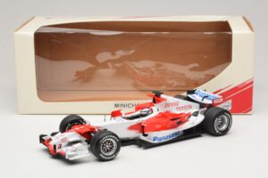 Panasonic Toyota Racing TF106 #11 J. Trulli 2006 Minichamps 1:18 AM59558L Metalas - nuotrauka 7 iš 7