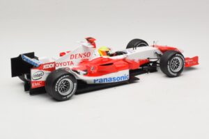 Panasonic Toyota Racing TF106 #12 R. Schumacher Presentation 2006 Minichamps 1:18 AM59553G Metalas - nuotrauka 2 iš 6