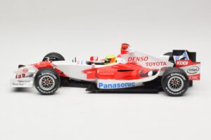 Panasonic Toyota Racing TF106 #12 R. Schumacher Presentation 2006 Minichamps 1:18 AM59553G Metalas - nuotrauka 3 iš 6