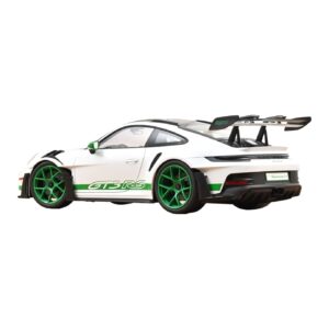 Porsche 911 992 GT3 RS Tribute to Carrera RS Baltas Python Green Norev 1:12 127535 Metalas - nuotrauka 2 iš 4