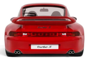 Porsche 911 993 Turbo S Indian Red GT Spirit 1:12 GT556 Derva - nuotrauka 5 iš 5