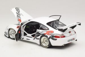 Porsche 911 996 GT3 RSR Baltas 2005 Minichamps 1:18 WAP02160215 Metalas - nuotrauka 5 iš 8