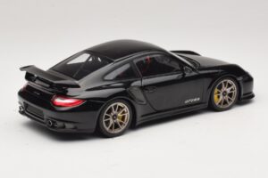 Porsche 911 997 GT2 RS Juodas Minichamps 1:18 100069401-O Metalas - nuotrauka 3 iš 8