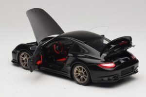 Porsche 911 997 GT2 RS Juodas Minichamps 1:18 100069401-O Metalas - nuotrauka 5 iš 8