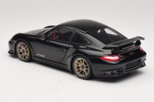 Porsche 911 997 GT2 RS Juodas Minichamps 1:18 100069401-O Metalas - nuotrauka 7 iš 8