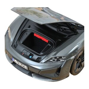 Porsche Taycan Turbo S Slate Grey Neo Norev 1:18 187654 Metalas - nuotrauka 5 iš 5