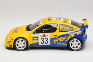 Renault Megane Maxi #33 P. Bugalski / J-P. Chiaroni Rally Sanremo 1998 Otto 1:18 OT1195 Derva - nuotrauka 3 iš 6