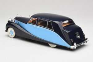 Rolls-Royce Silver Wraith Empress by Hooper Juodas & Tamsiai Mėlynas MCG 1:18 MCG18051 Metalas - nuotrauka 5 iš 6