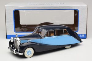 Rolls-Royce Silver Wraith Empress by Hooper Juodas & Tamsiai Mėlynas MCG 1:18 MCG18051 Metalas - nuotrauka 6 iš 6